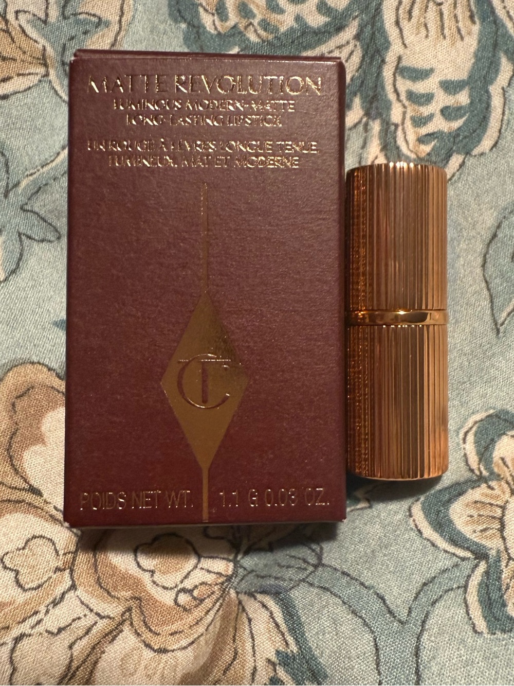 Charlotte Tilbury Matte Revolution Lipstick in Pillowtalk